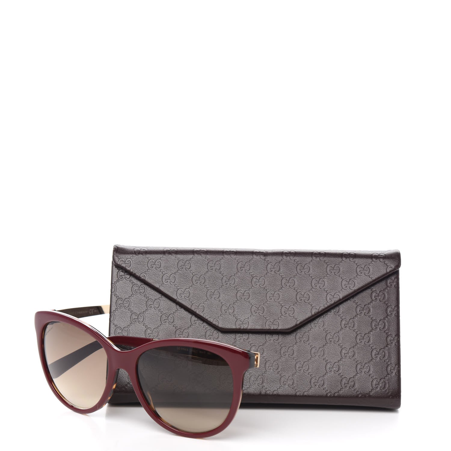 Gucci Round Web GG 3784/S GG Sunglasses Red 7 of 7