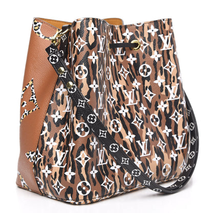 Louis Vuitton Monogram Giant Jungle NéoNoé Caramel 3 of 9