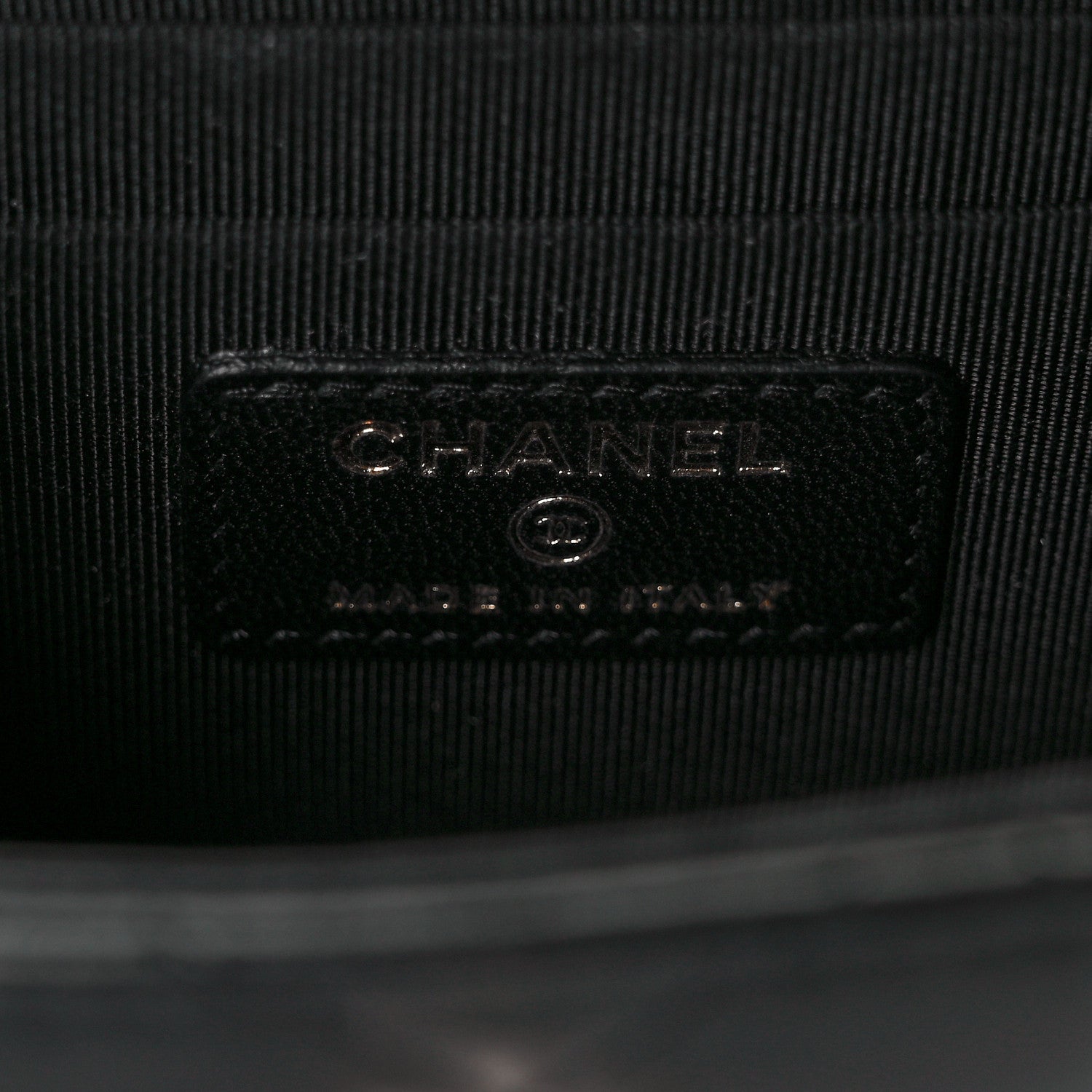 Chanel Lambskin Quilted Mini Trendy CC Chain Wallet Black 14 of 28