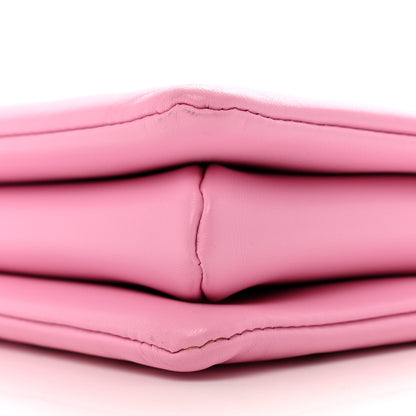 Louis Vuitton Lambskin Embossed Monogram Coussin PM Rose Bonbon 11 of 15