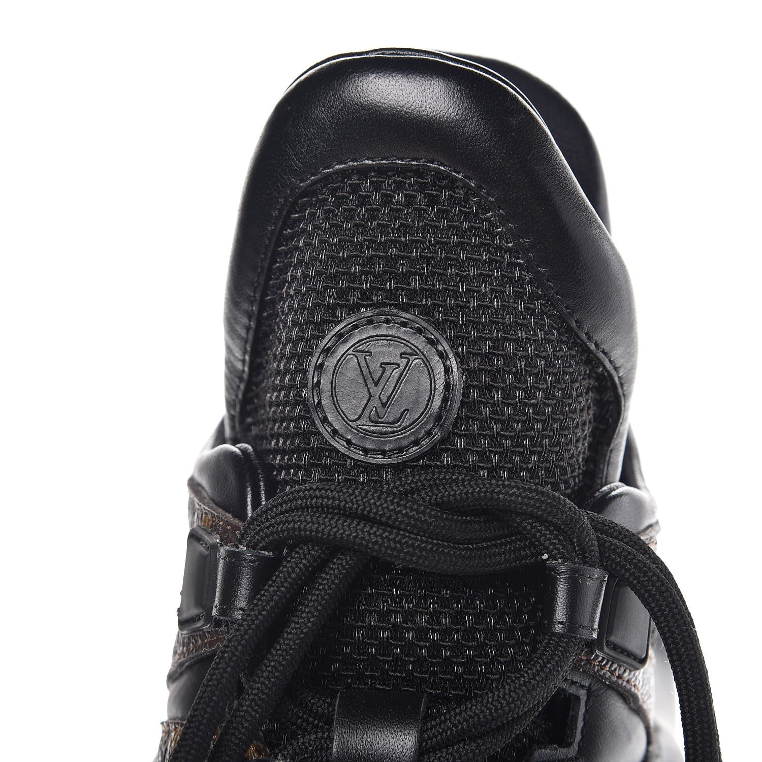 Louis Vuitton Calfskin Patent Monogram LV Archlight Sneakers 39 Black 7 of 8