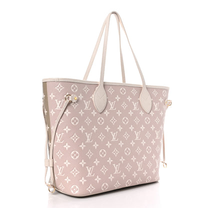 Louis Vuitton Empreinte Monogram Spring In The City Neverfull MM Kaki Beige Cream 4 of 9