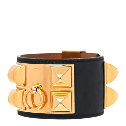 Hermes Box Collier de Chien CDC Bracelet S Black 1 of 9