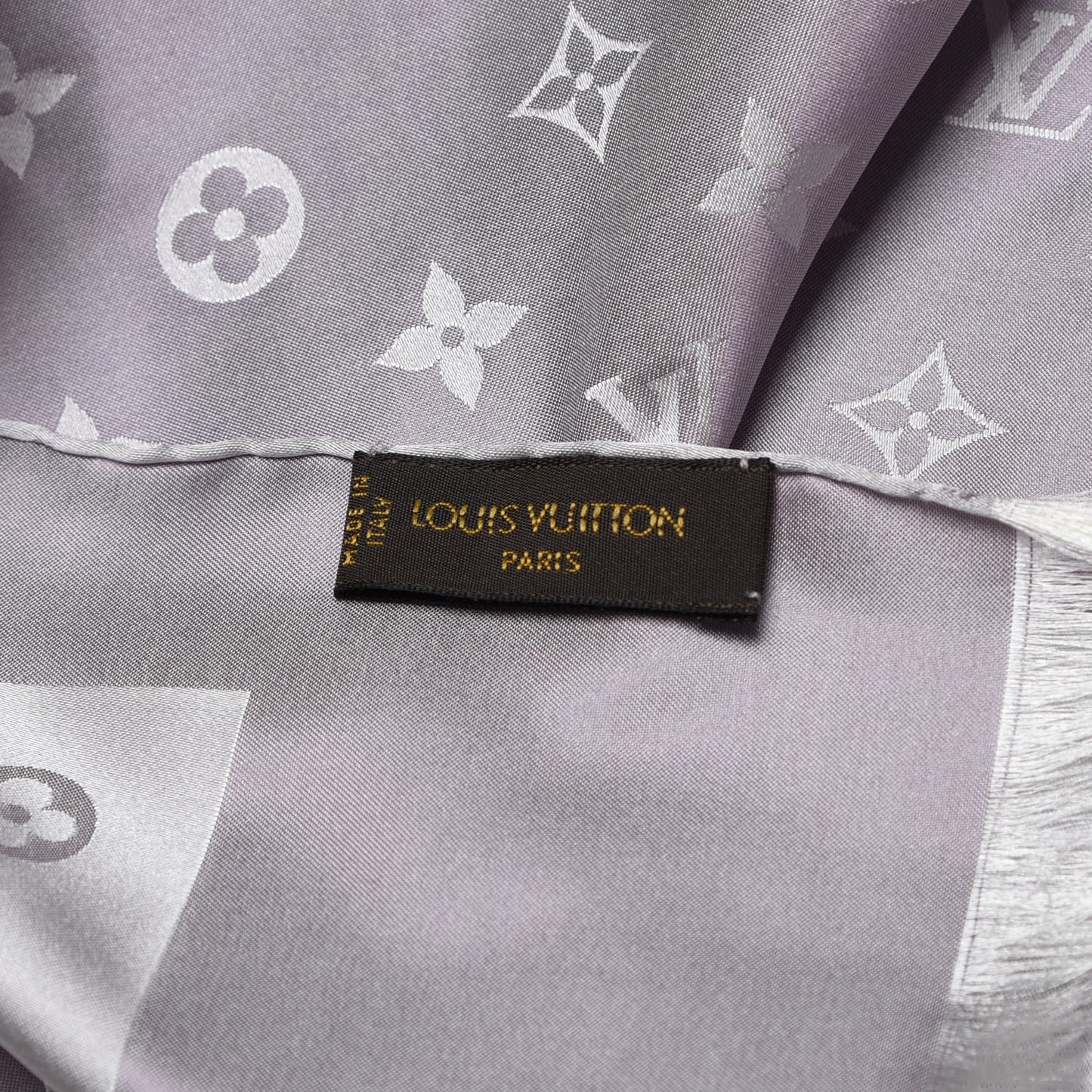 Silk Monogram Stole