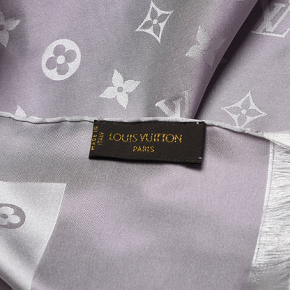 Louis Vuitton Silk Monogram Stole 4 of 5