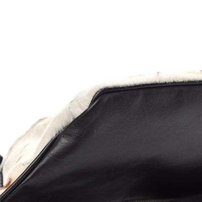 Saint Laurent Calfskin Calf Hair Pony Belt Bag Multicolor 8 of 10