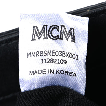 MCM Visetos Small Millie Crossbody Belt Bag Black 7 of 11