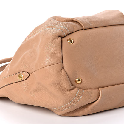 Prada Vitello Daino Tote Sabbia 9 of 10