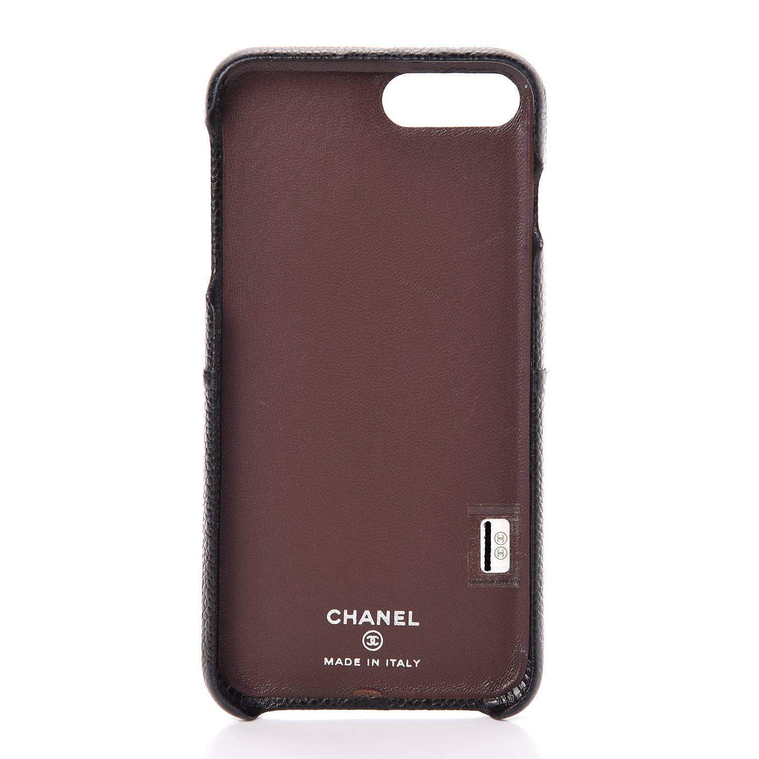 Chanel Caviar Quilted iPhone 8 Plus Coco Tech Case Black 5 of 9
