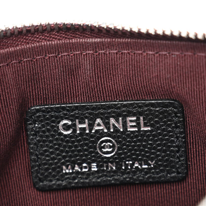 Chanel Caviar Quilted Small Pouch Black 6 of 9