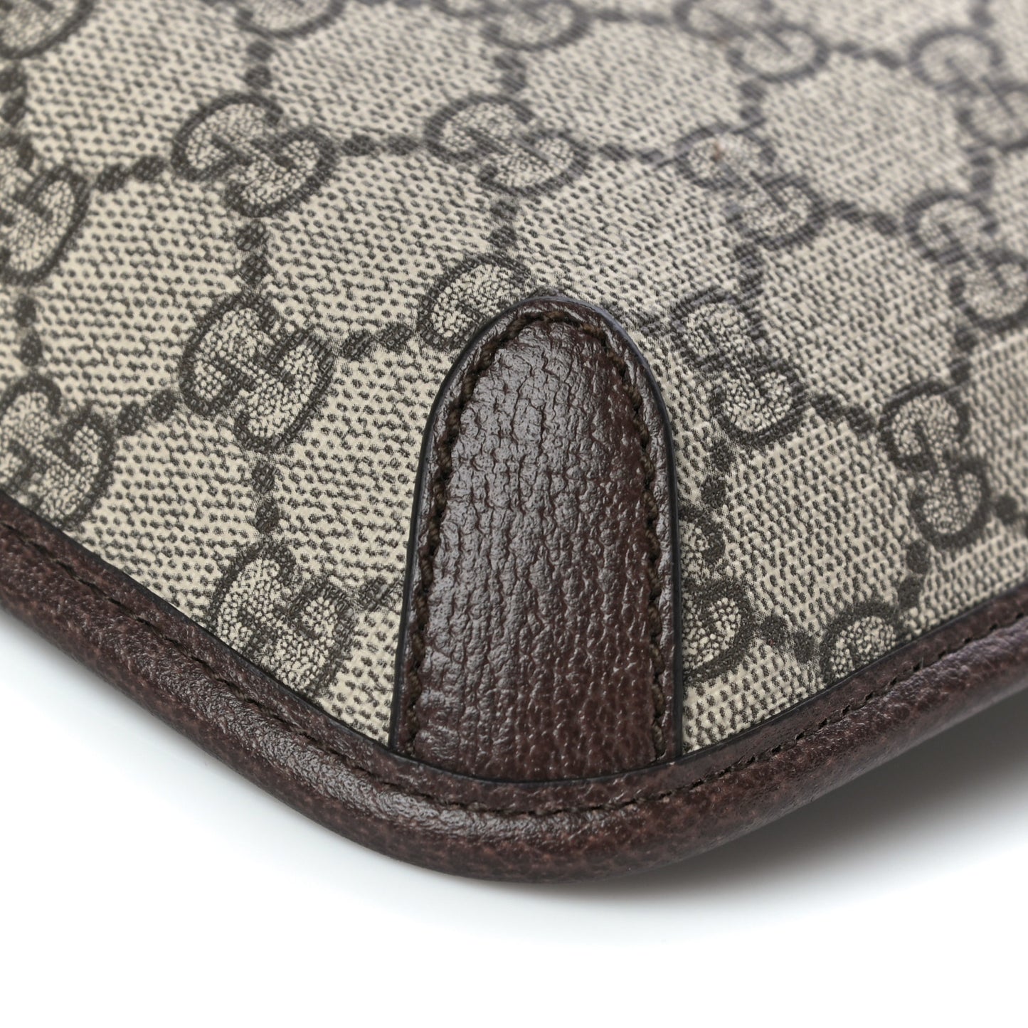 GG Supreme Monogram Web Medium Neo Vintage Flap Messenger Bag Beige New Acero