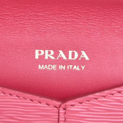 Prada Vitello Move Envelope Wallet Peonia 6 of 8