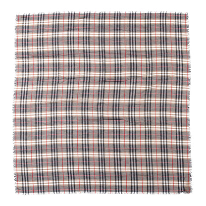 Burberry Modal Wool Castleford Check Lightweight Scarf Camel 1 of 3