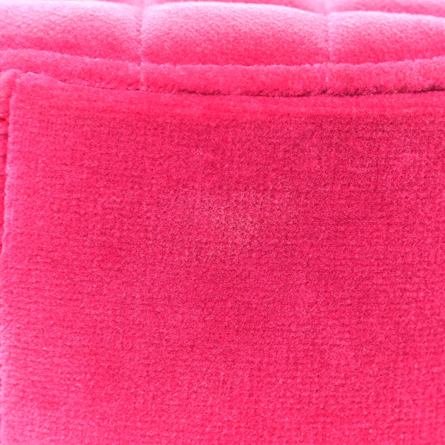 Chanel Velvet Round Quilted Pearl Crush Clutch With Chain Pink 13 of 13