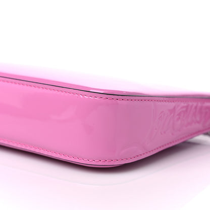 Christian Louboutin Patent Loubila Chain Clutch Gummy 8 of 9