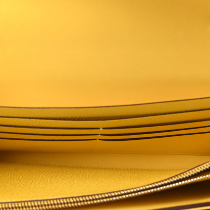 Hermes Epsom Constance Long Wallet To Go Jaune de Naples 5 of 10
