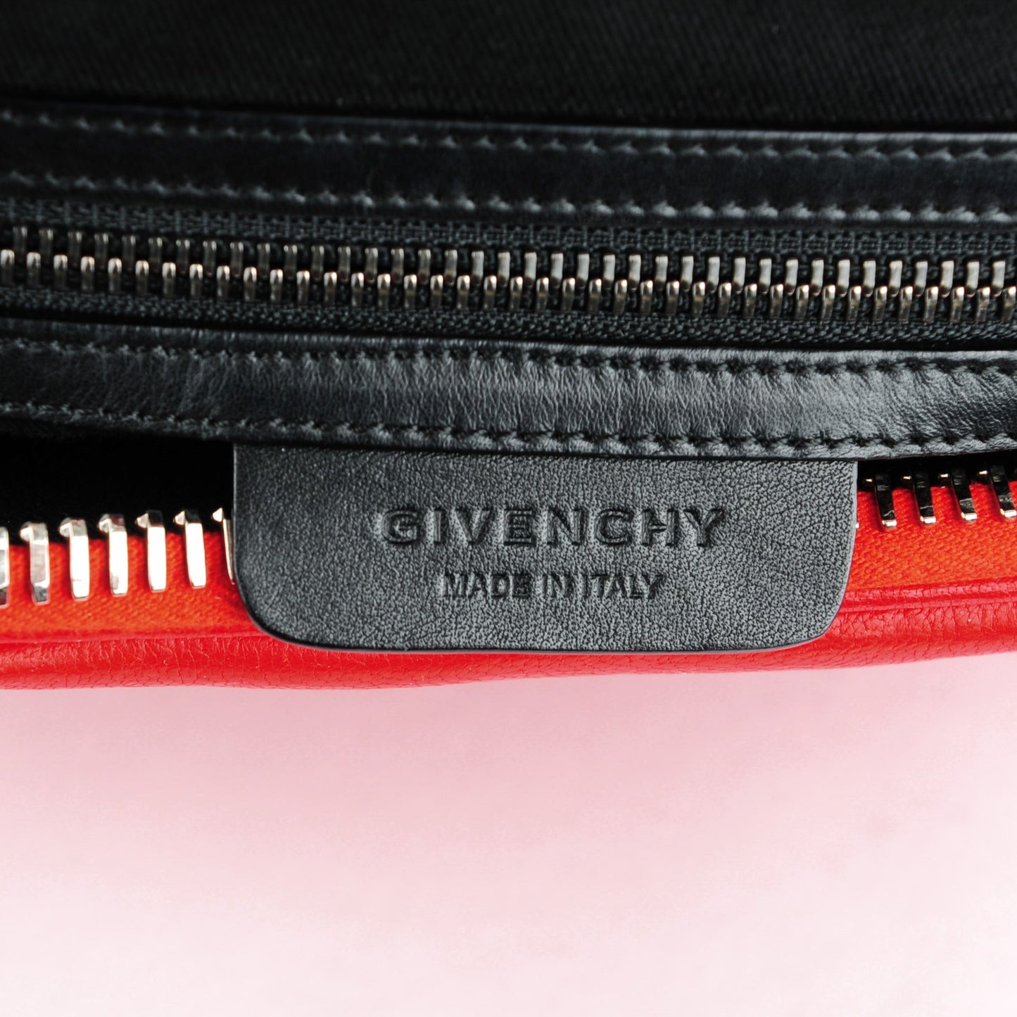 Sugar Goatskin Small Antigona Red