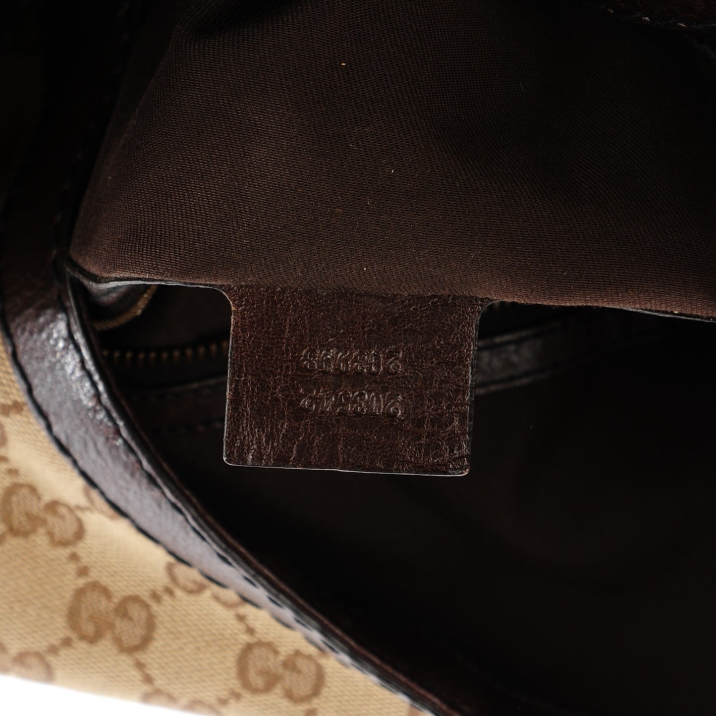 Monogram Large Jockey Hobo Dark Brown