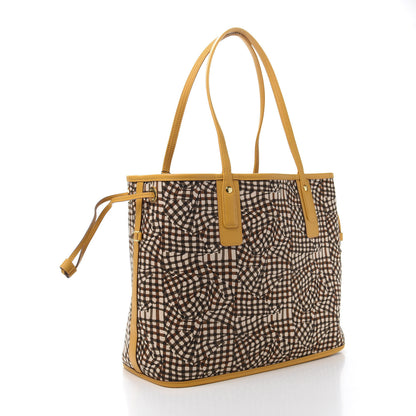 MCM Visetos Medium Liz Reversible Shopper Tote Cognac Yellow 13 of 18