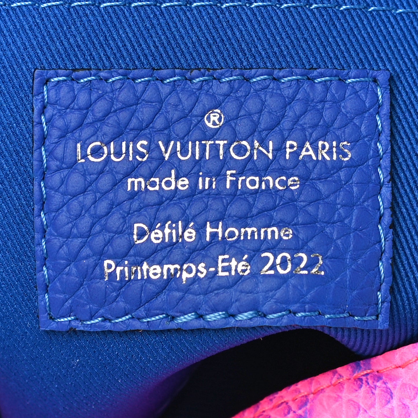 Taurillon Illusion Mini Soft Trunk Bleu Rose