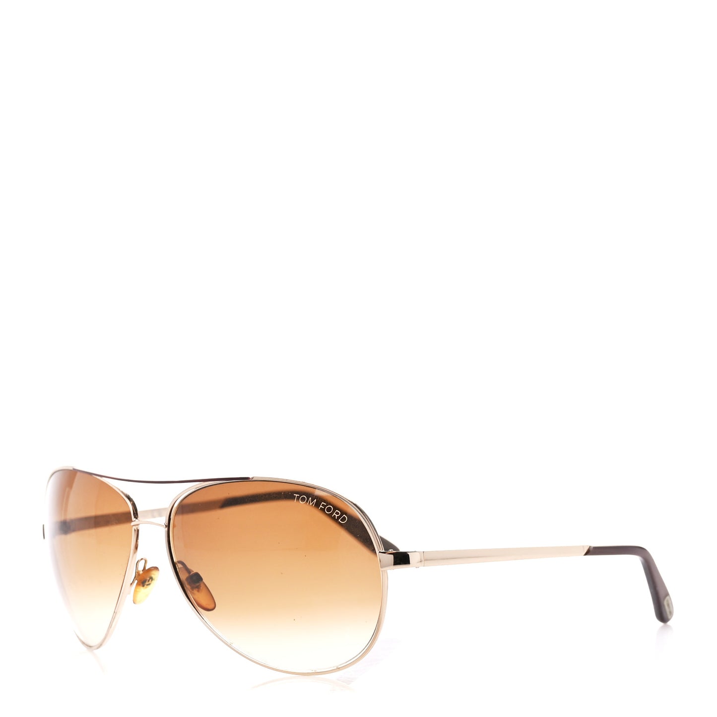 Metal Charles Aviator Sunglasses TF35 Gold