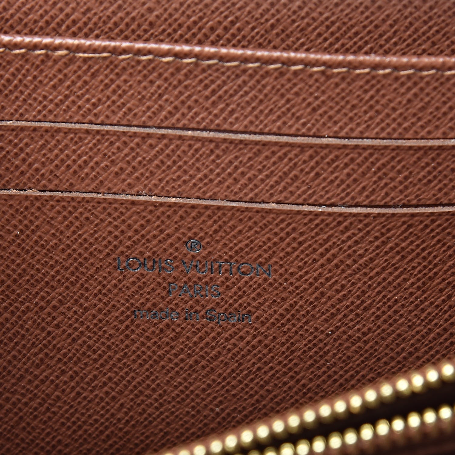 Louis Vuitton Monogram Zippy Compact Wallet 6 of 8