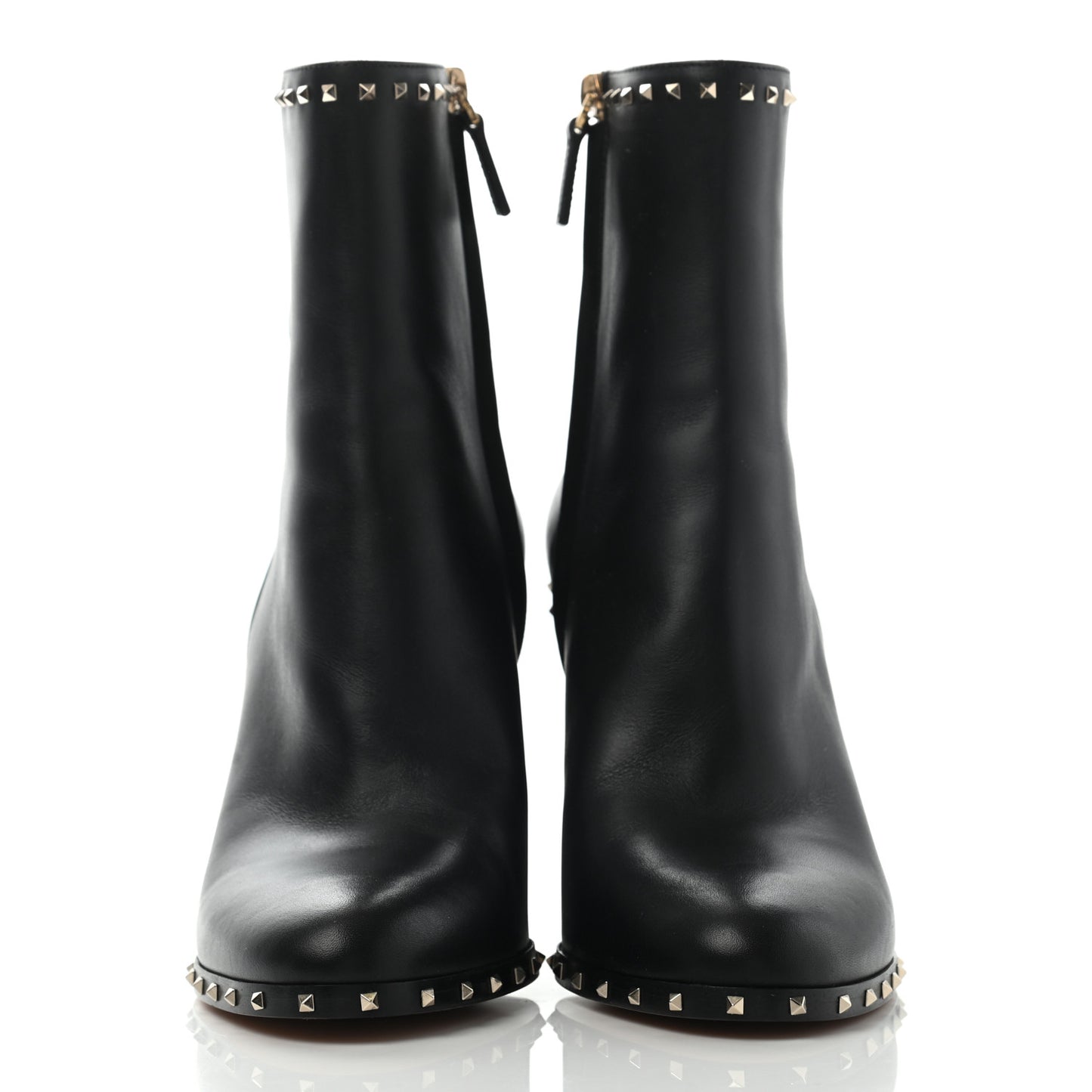 Nappa Soul Rockstud 90mm Ankle Boots 39 Black