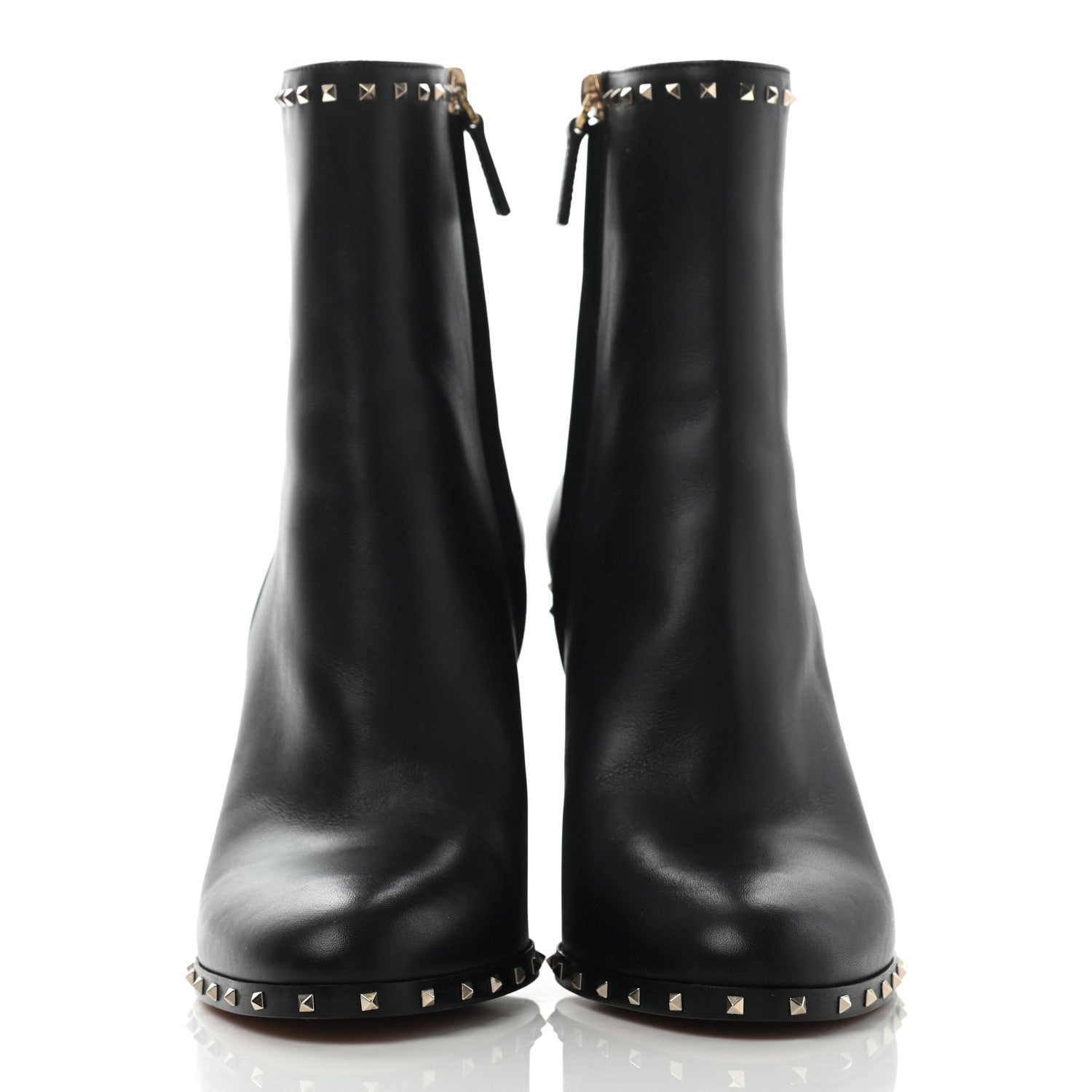 Valentino Garavani Nappa Soul Rockstud 90mm Ankle Boots 39 Black 3 of 11