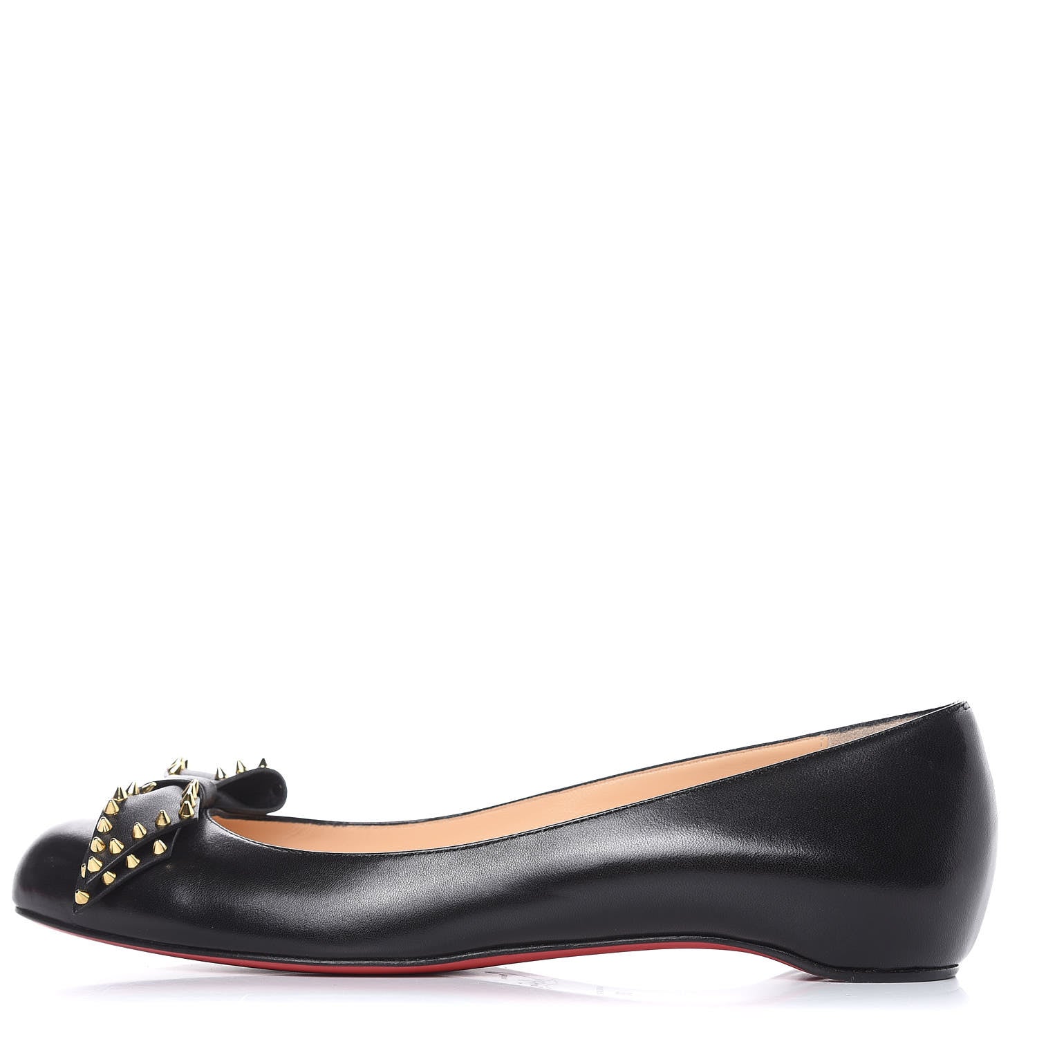 Christian Louboutin Nappa Ballalarina Flats 38 Black 1 of 11