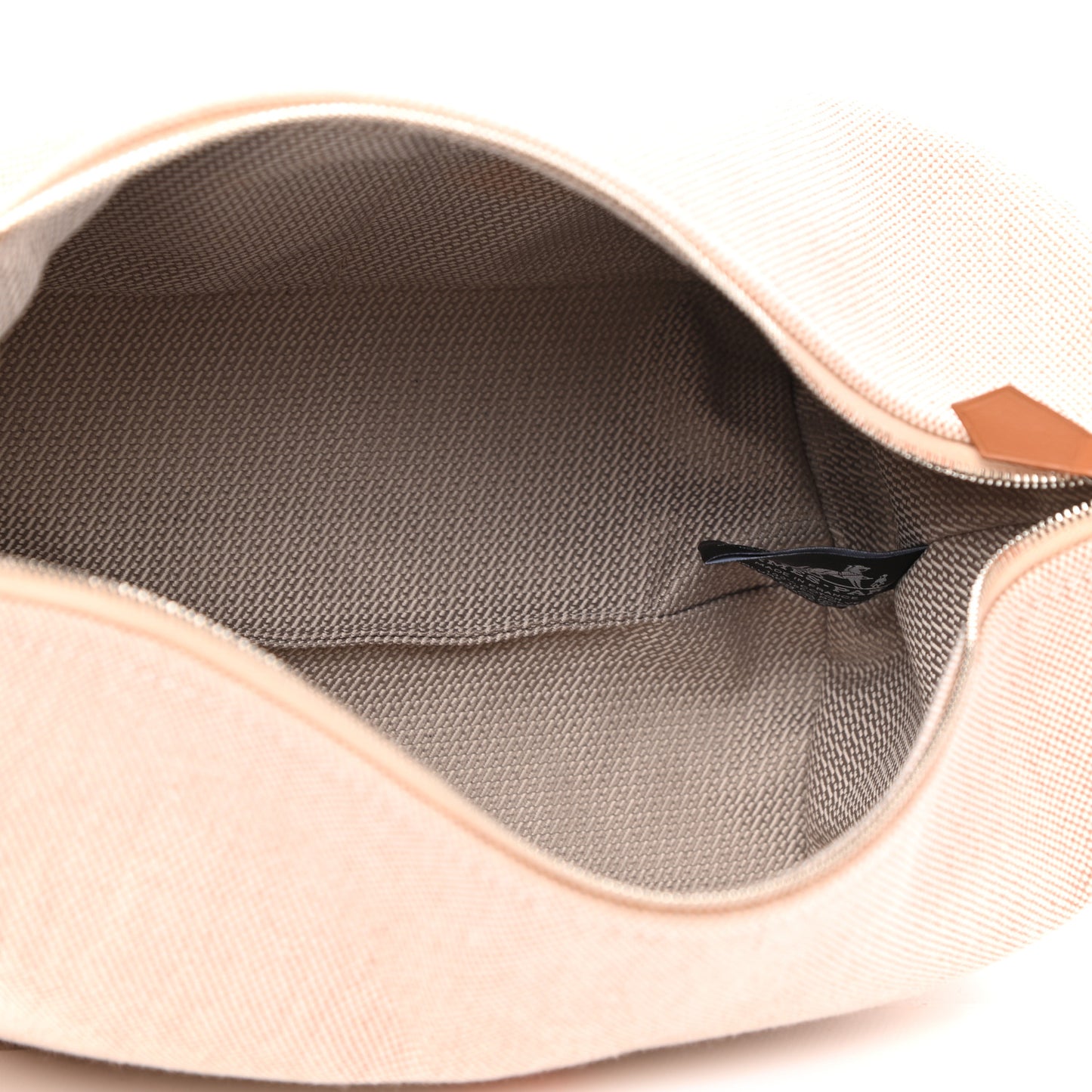 Canvas Small Bride-A-Brac Pouch Natural Orange