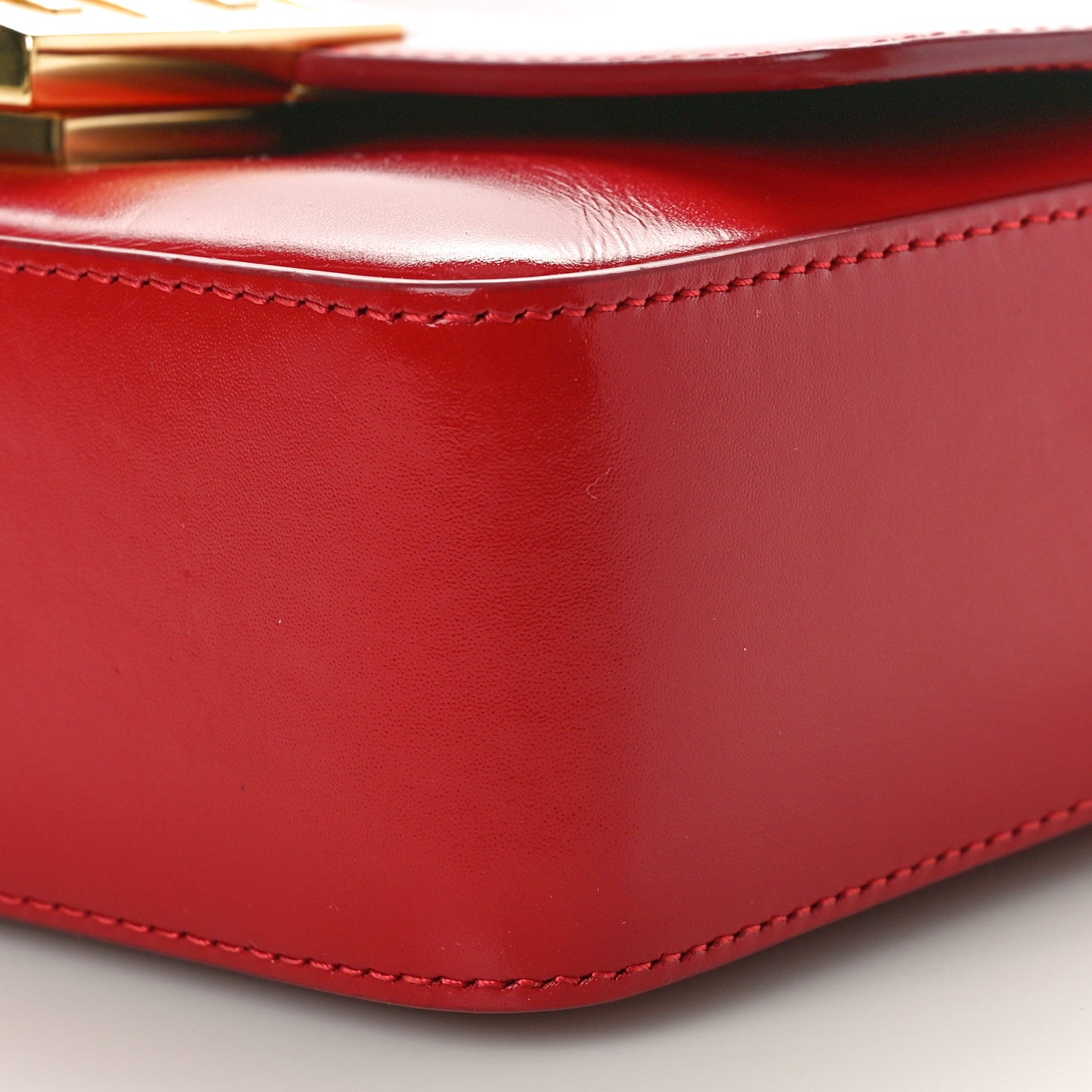 Givenchy Box Calfskin Small 4G Cube Chain Shoulder Bag Dark Red 9 of 10