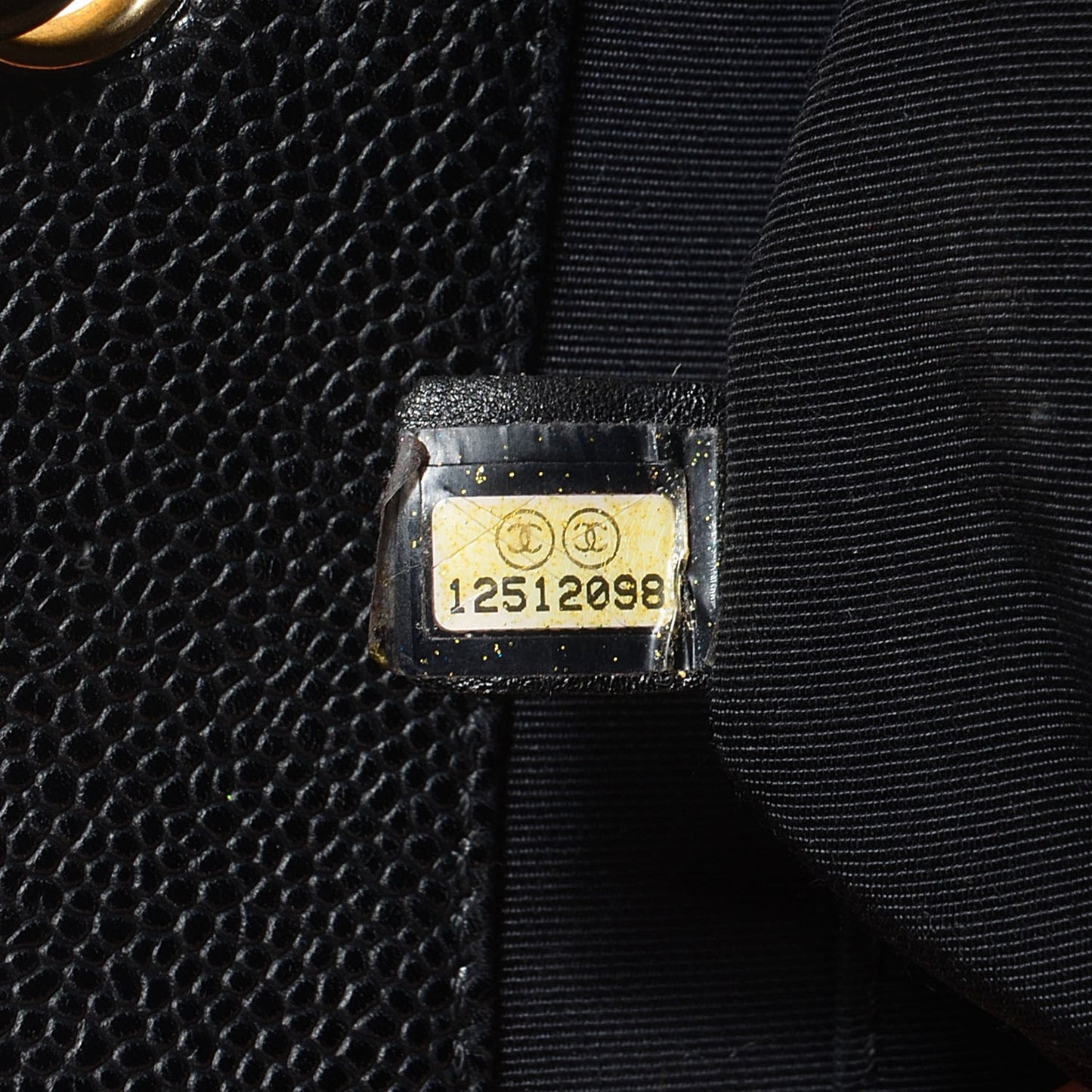 Caviar Grand Shopping Tote GST Black