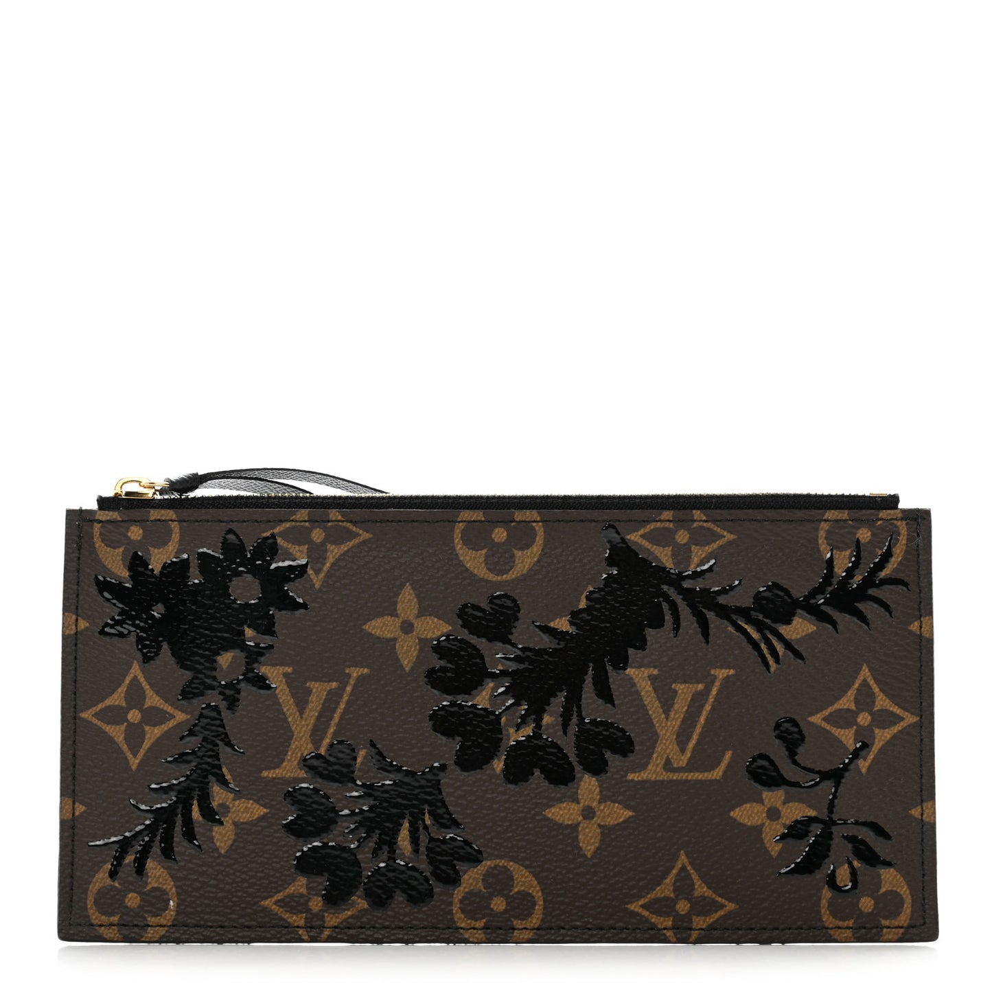 Monogram Blossom Felicie Chain Wallet Zippered Insert
