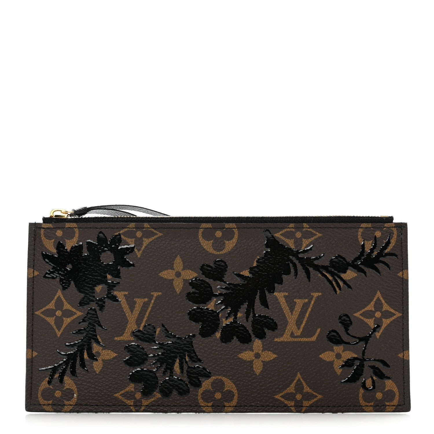 Louis Vuitton Monogram Blossom Felicie Chain Wallet Zippered Insert 1 of 6