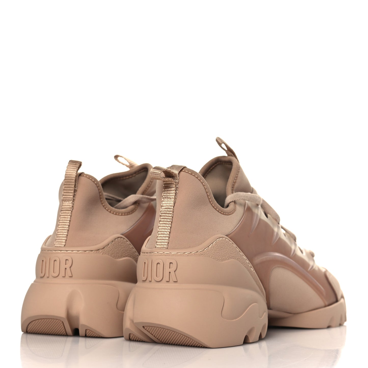 Neoprene Rubber Womens D-Connect Sneakers 39 Nude