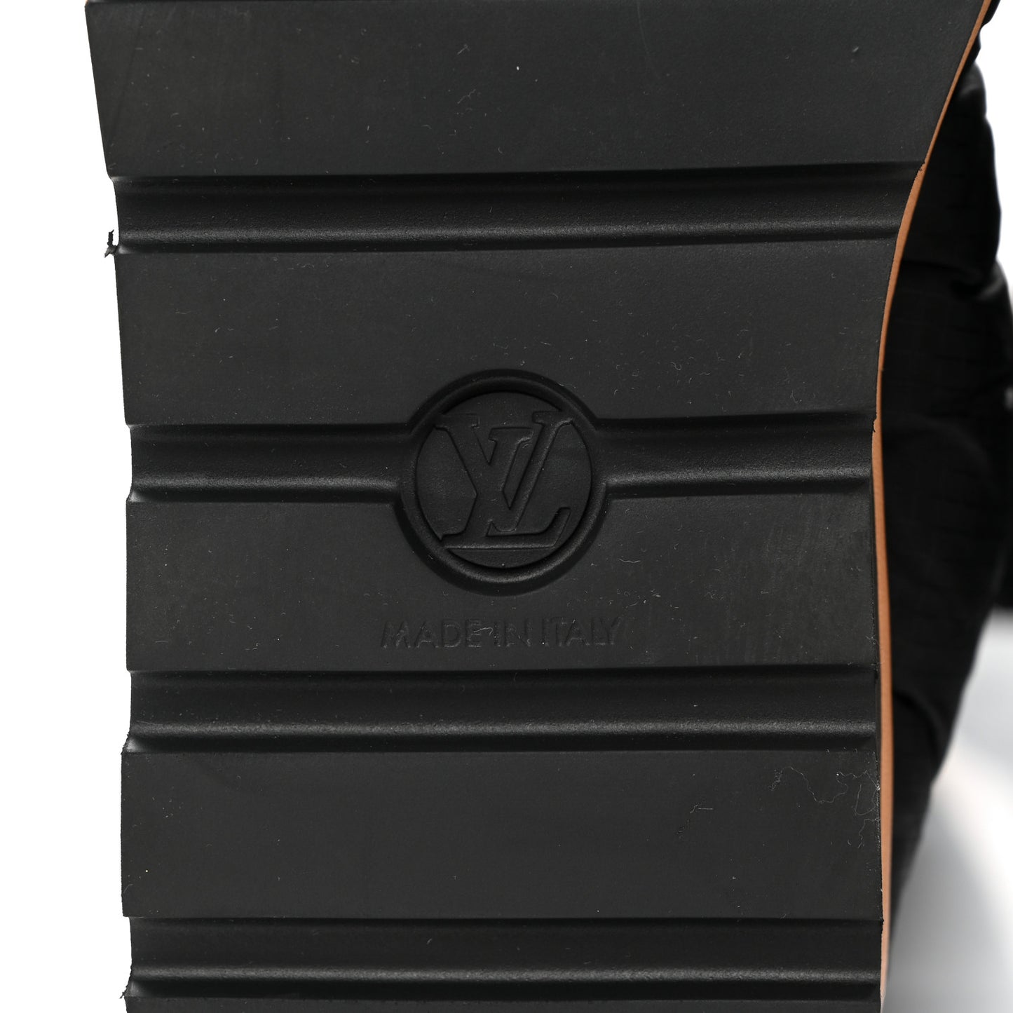 Nylon Monogram Pillow Comfort High Boot 40 Black