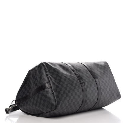 Louis Vuitton Damier Graphite Keepall Bandouliere 55 4 of 9