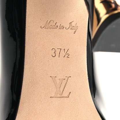 Louis Vuitton Patent Sparkle Pumps 38 Black 37.5 Black 7 of 9