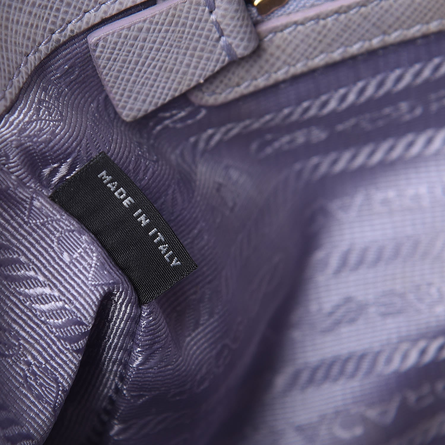 Prada Saffiano Small Galleria Double Zip Tote Glicine 11 of 26