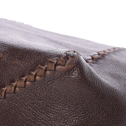 Bottega Veneta Washed Cervo Deerskin Loop Hobo Bag Ebano 12 of 13