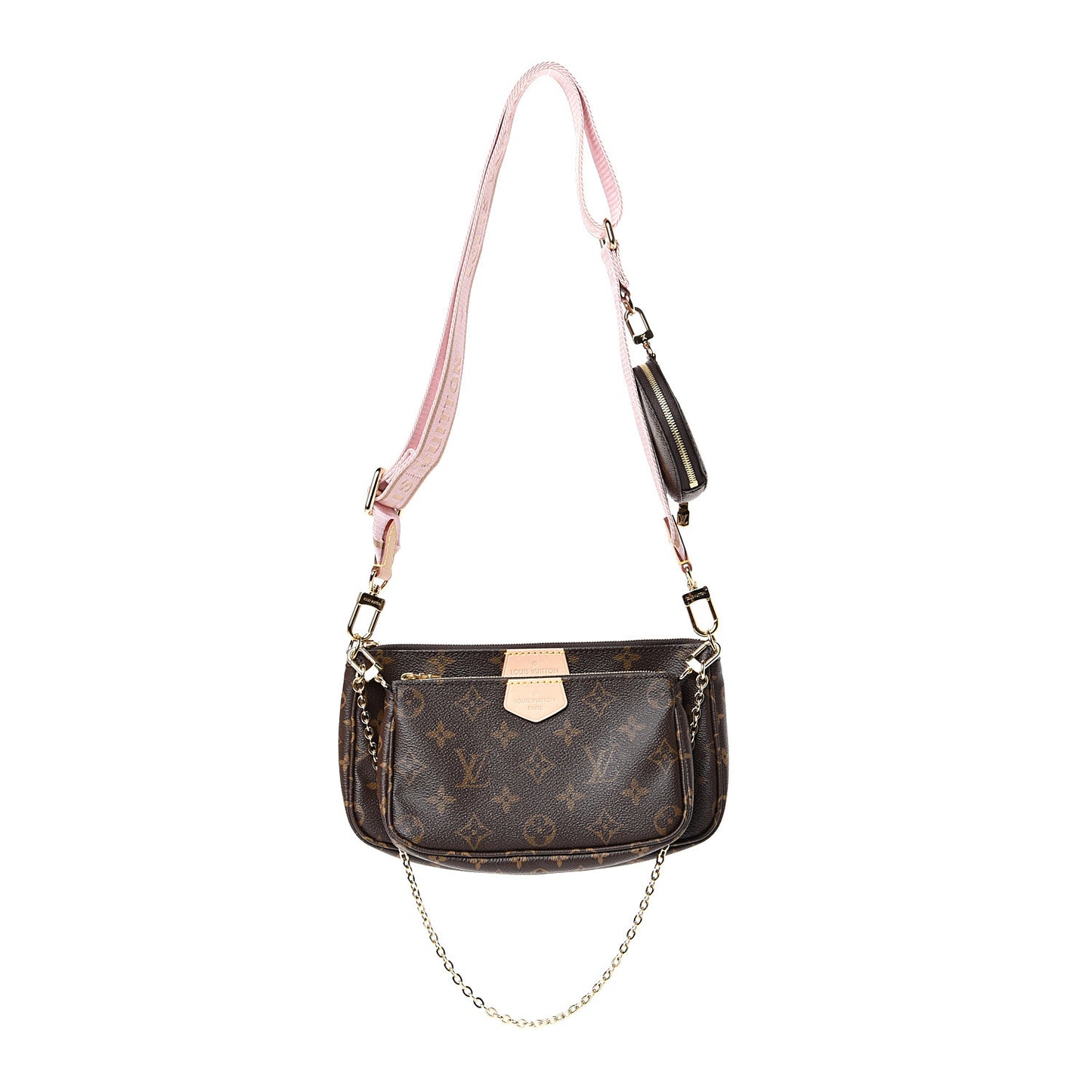 Monogram Multi Pochette Accessories Rose Clair