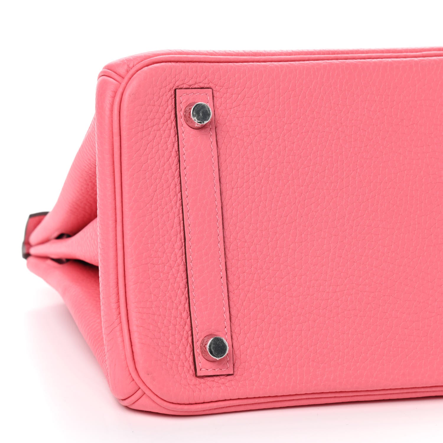 Hermes Taurillon Clemence Birkin 30 Rose Azalee 6 of 10