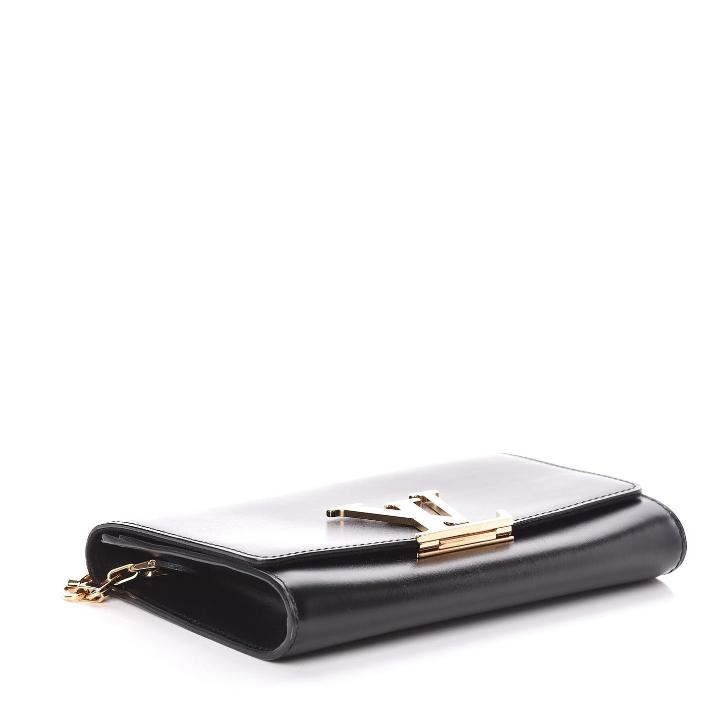 Calfskin Chain Louise MM Black