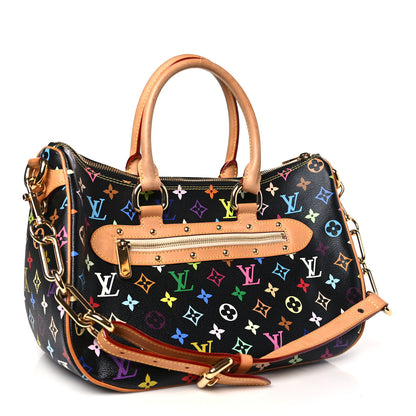 Louis Vuitton Monogram Multicolor Rita Black 3 of 10