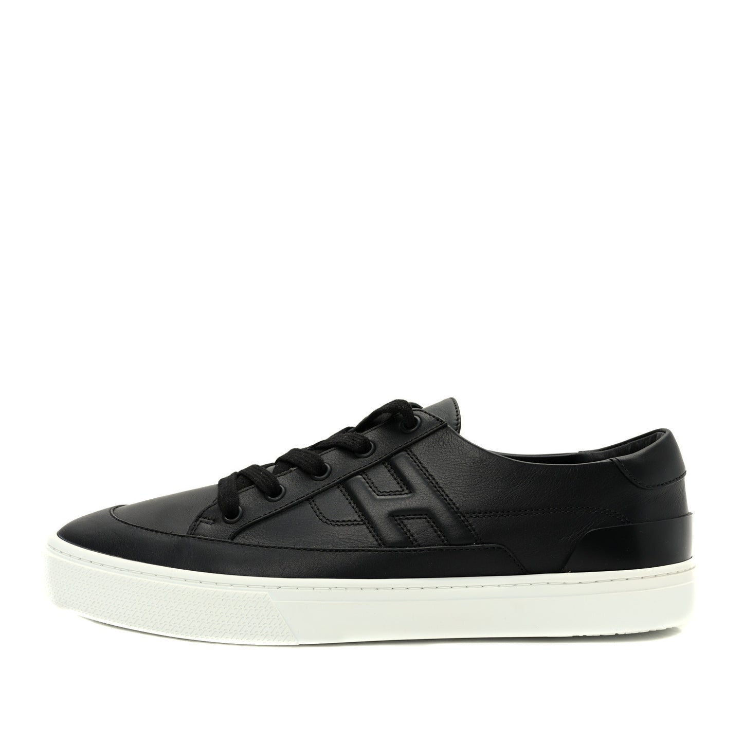 Calfskin Deep Sneakers 43 Black