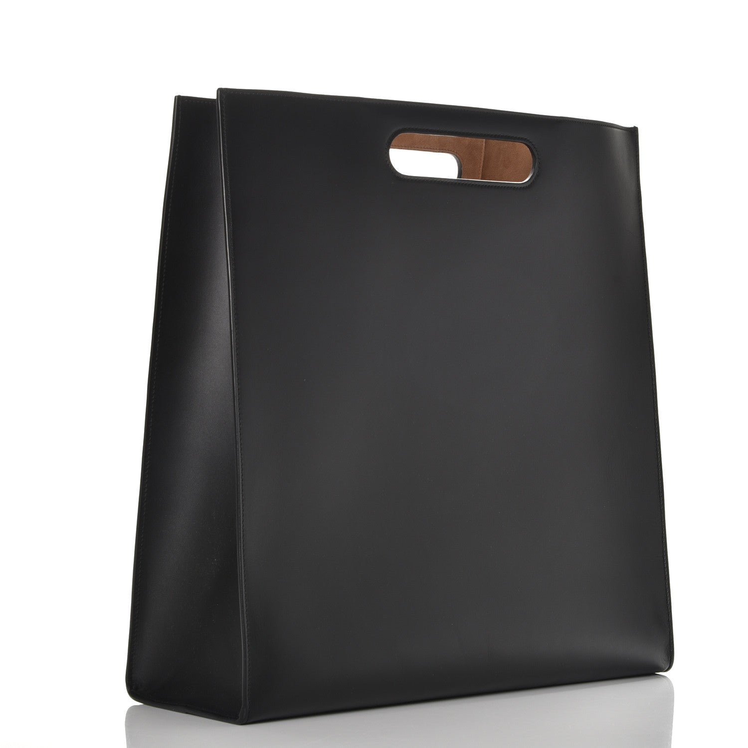 Gucci Calfskin Large XL Tote Black 4 of 8