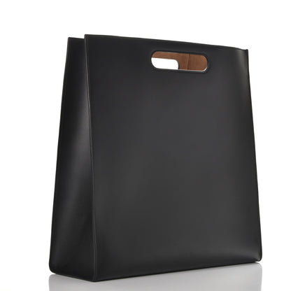 Gucci Calfskin Large XL Tote Black 4 of 8