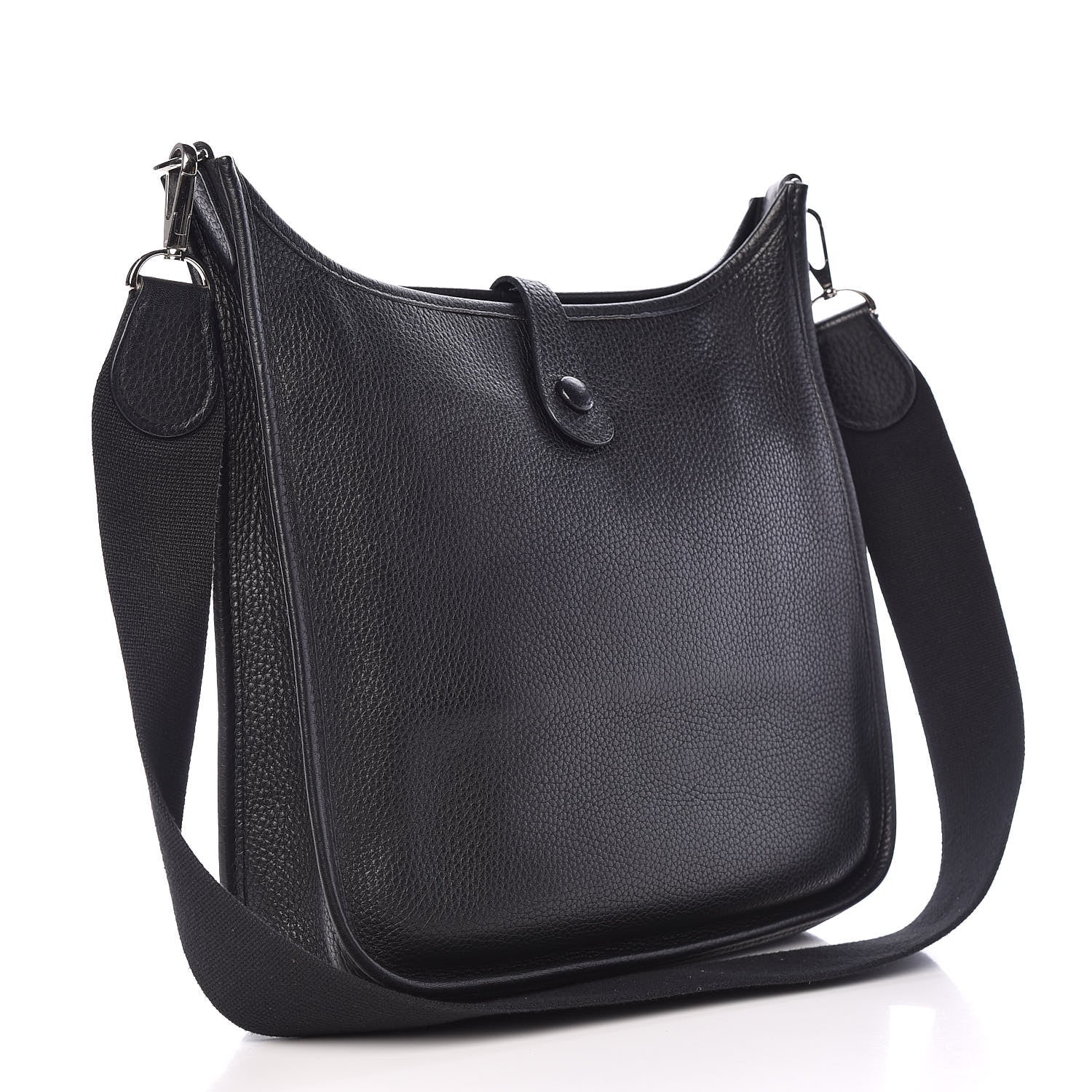Hermes Taurillon Clemence Evelyne PM Black 3 of 11