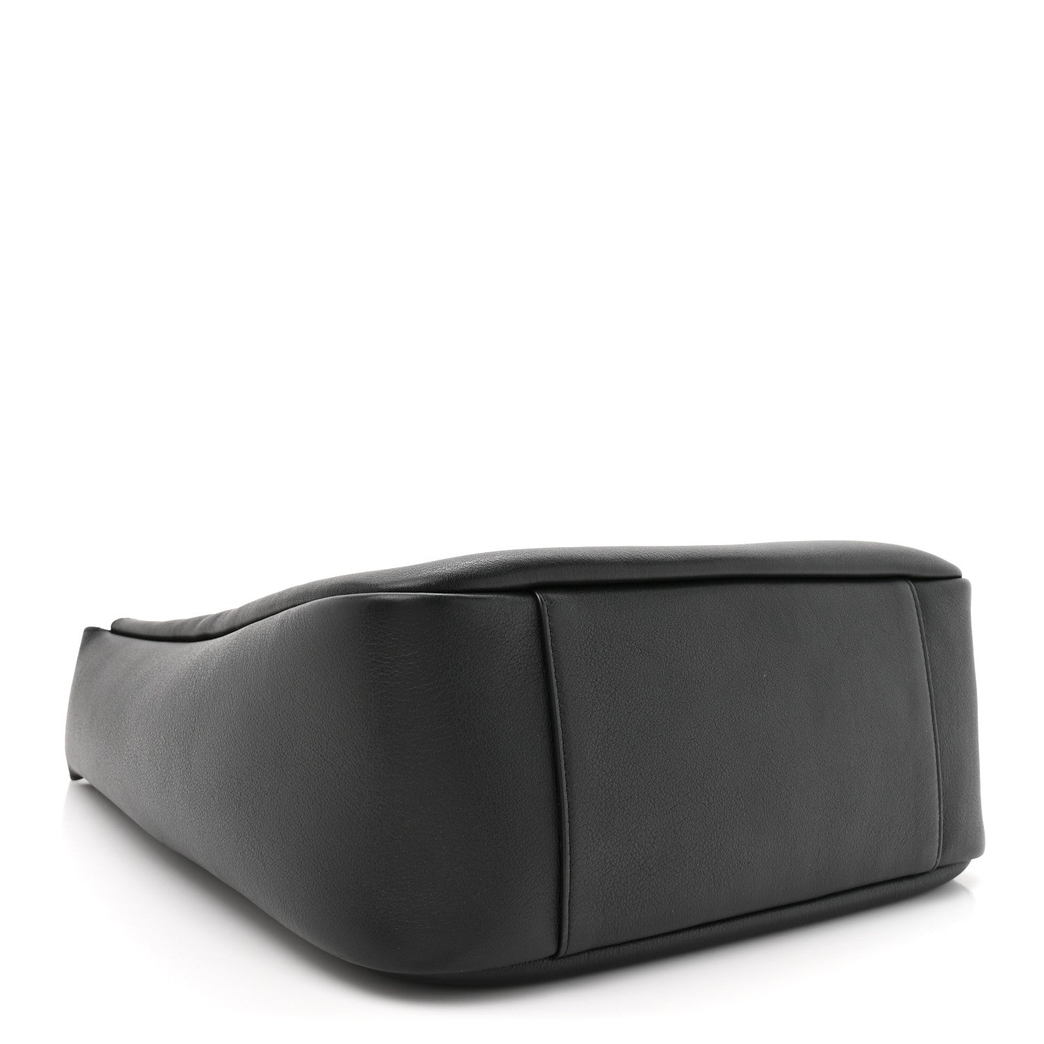 Saint Laurent Grained Calfskin Large Le 5 A 7 Soft Hobo Black 4 of 11