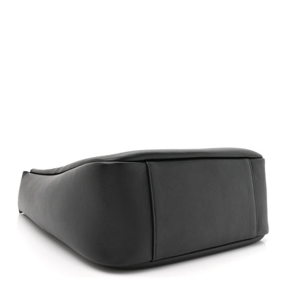 Saint Laurent Grained Calfskin Large Le 5 A 7 Soft Hobo Black 4 of 11